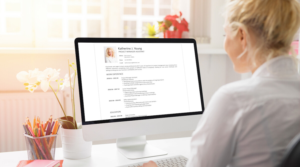 A jó önéletrajz ismérvei: van hozzá kép